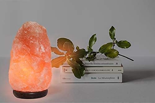 Lampa de sare, Zola®, Himalaya, baza din lemn, 3-5 kg Lampa de sare, Zola®, Himalaya, baza din lemn, 3-5 kg